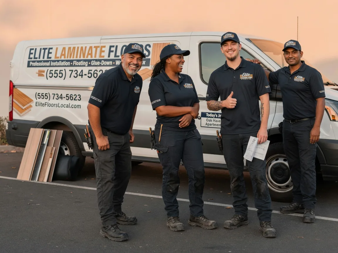 Laminate flooring installation company in Bloomfield, IA